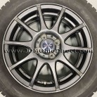 JDM Weds Velva Charge 15" Wheels with Snow Tires